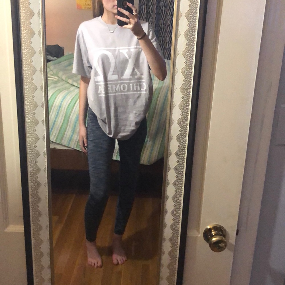 small grey champion leggings